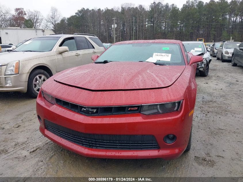 2014 CHEVROLET CAMARO LT - 2G1FB1E39E9306553