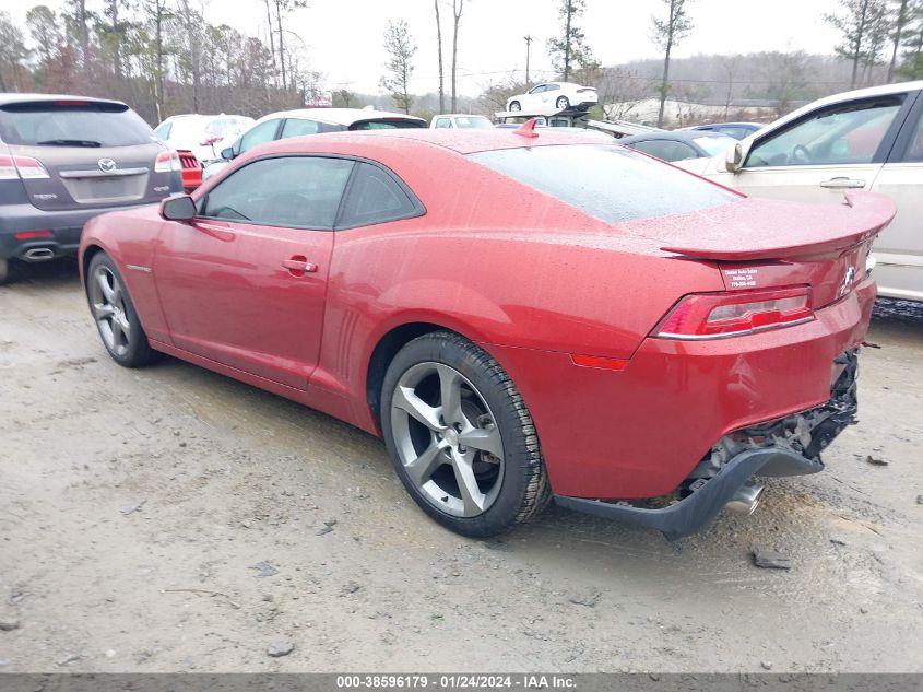 2014 CHEVROLET CAMARO LT - 2G1FB1E39E9306553