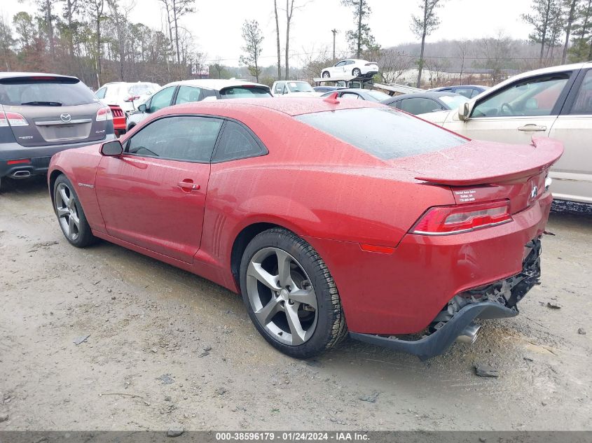 2014 CHEVROLET CAMARO LT - 2G1FB1E39E9306553