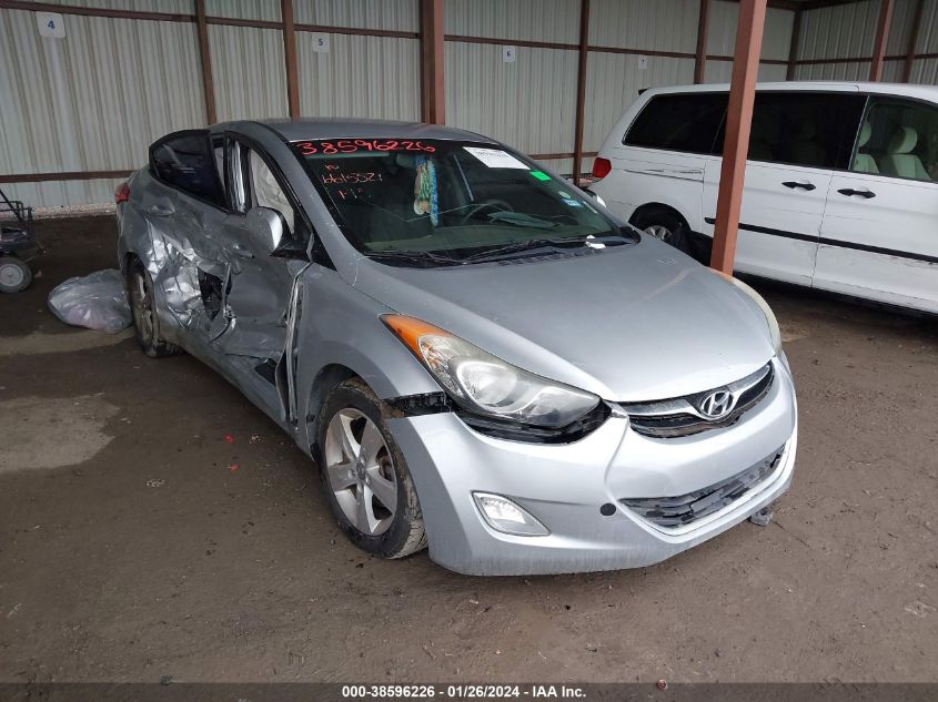 2013 HYUNDAI ELANTRA GLS/LIMITED - 5NPDH4AE8DH155464