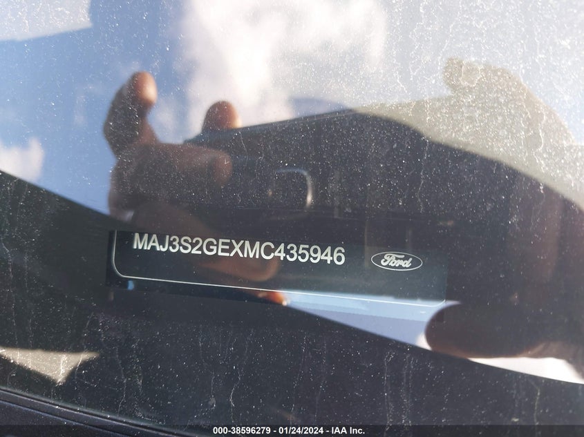 VIN MAJ3S2GEXMC435946 2021 FORD ECOSPORT SE