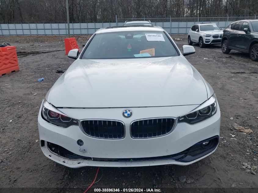 2019 BMW 430I GRAN COUPE XDRIVE - WBA4J3C52KBL10405