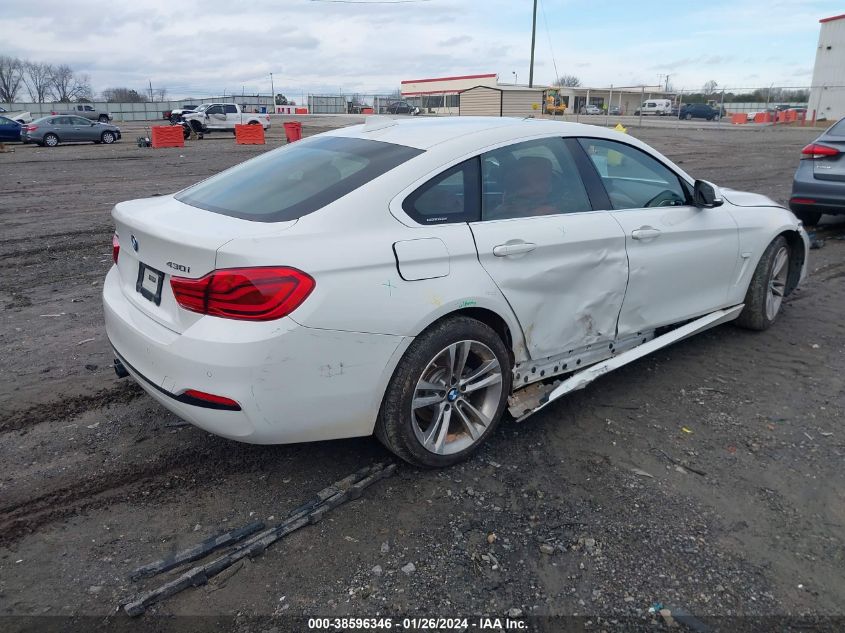 2019 BMW 430I GRAN COUPE XDRIVE - WBA4J3C52KBL10405