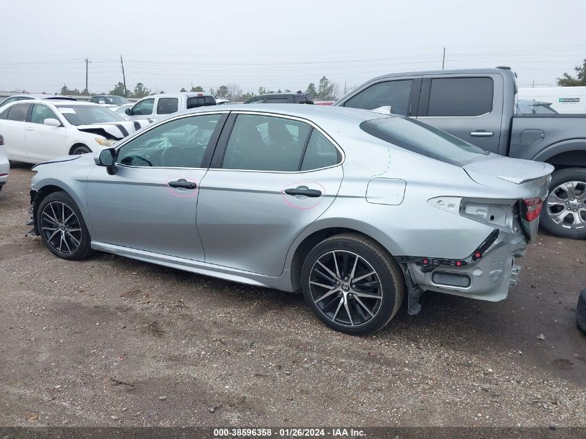 2021 TOYOTA CAMRY SE/SE NIGHT SHADE - 4T1G11AK9MU439175