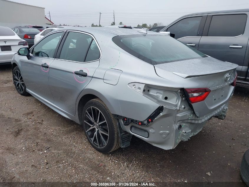 2021 TOYOTA CAMRY SE/SE NIGHT SHADE - 4T1G11AK9MU439175