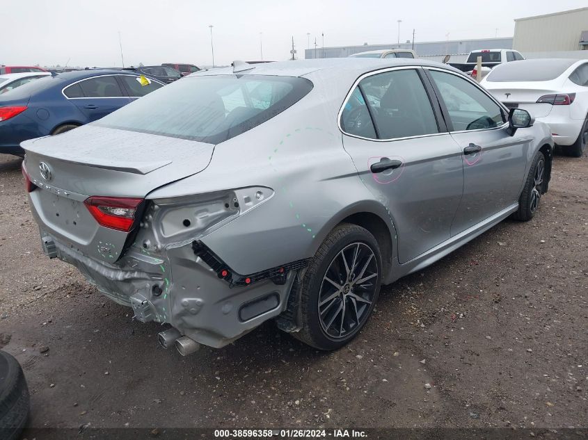 2021 TOYOTA CAMRY SE/SE NIGHT SHADE - 4T1G11AK9MU439175