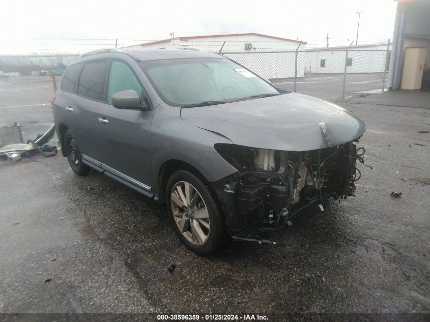 2015 NISSAN PATHFINDER PLATINUM - 5N1AR2MN7FC663421