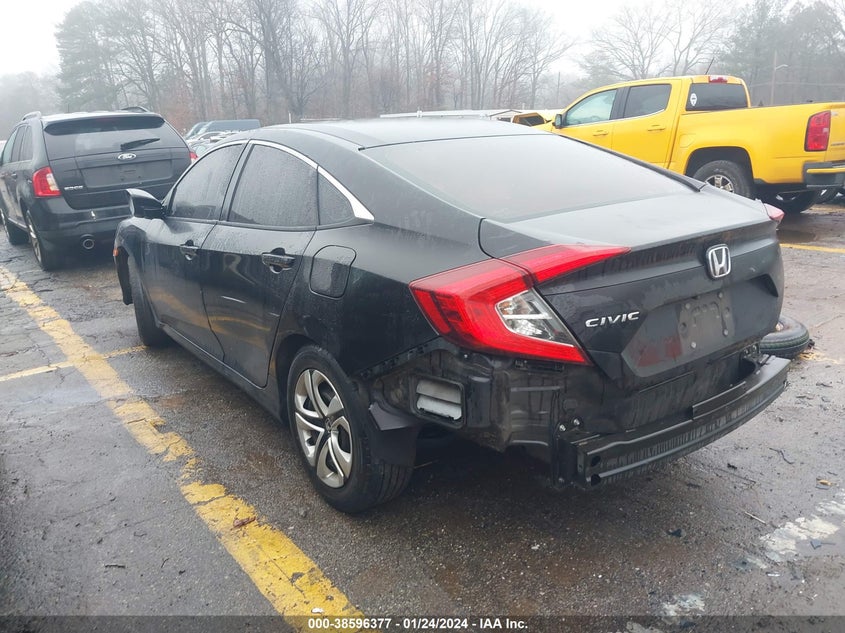 VIN 19XFC2F55JE024450 2018 HONDA CIVIC LX