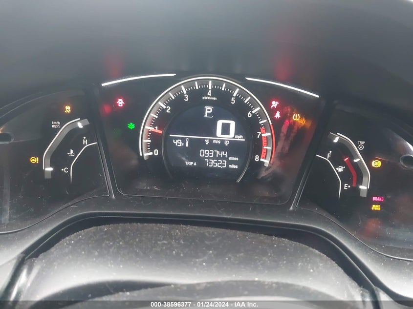 VIN 19XFC2F55JE024450 2018 HONDA CIVIC LX