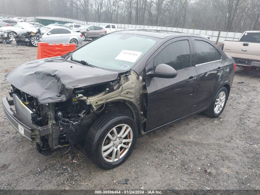 2013 CHEVROLET SONIC LT - 1G1JC5SH1D4230942