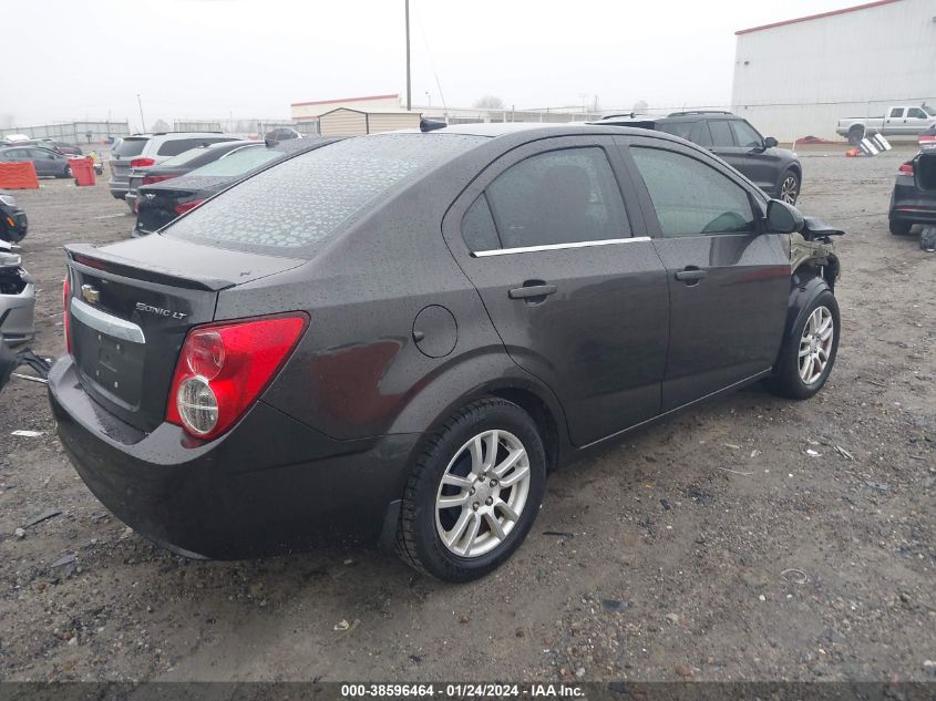 2013 CHEVROLET SONIC LT - 1G1JC5SH1D4230942