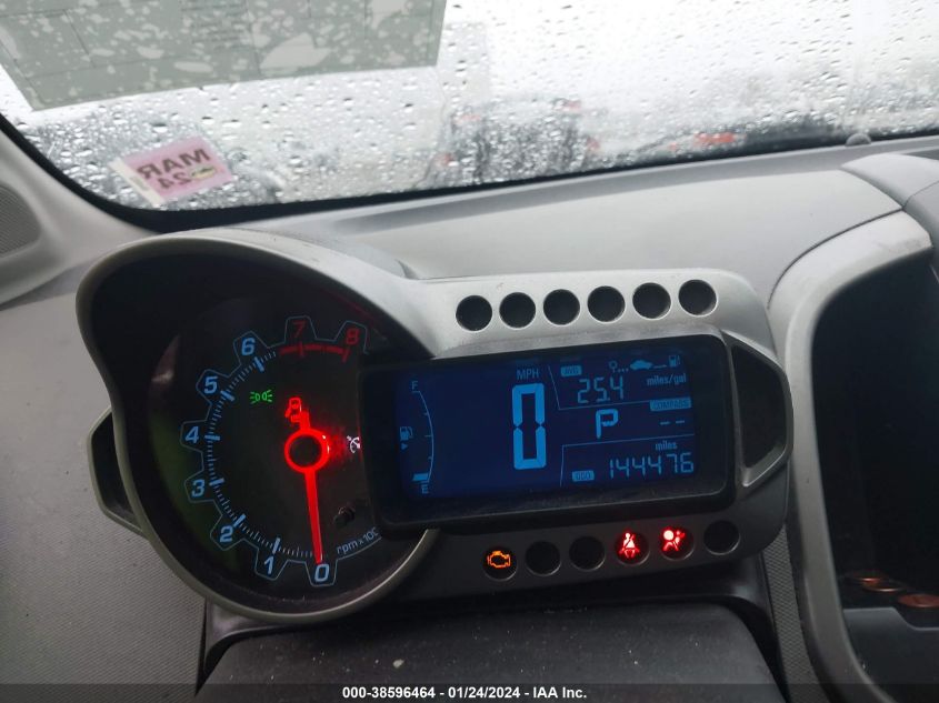 2013 CHEVROLET SONIC LT - 1G1JC5SH1D4230942