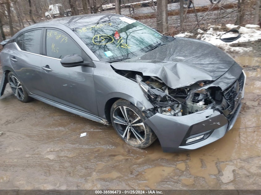 VIN 3N1AB8DVXMY234597 2021 NISSAN SENTRA SR