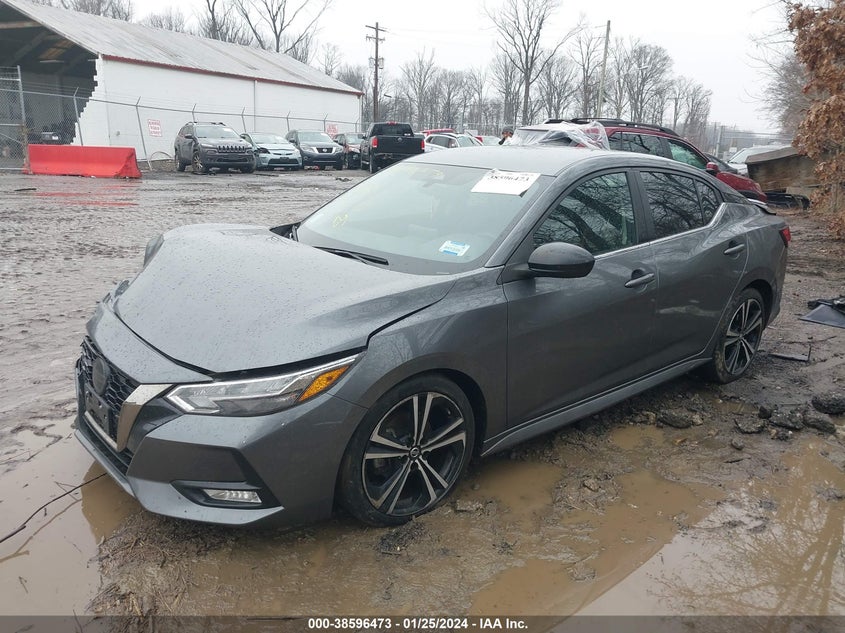 VIN 3N1AB8DVXMY234597 2021 NISSAN SENTRA SR