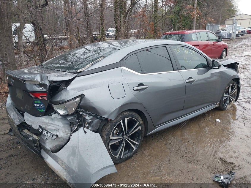 VIN 3N1AB8DVXMY234597 2021 NISSAN SENTRA SR
