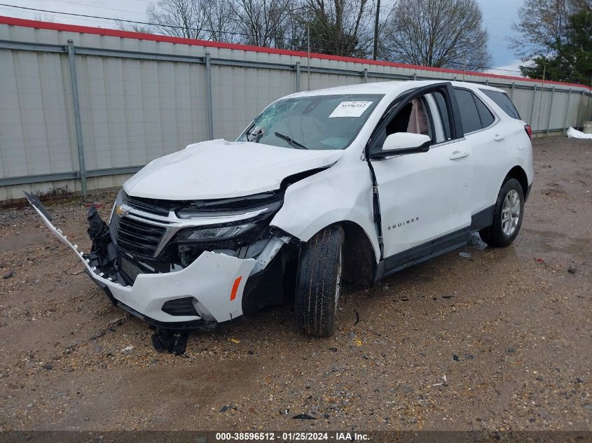 2023 CHEVROLET EQUINOX LT - 3GNAXTEG4PS122300