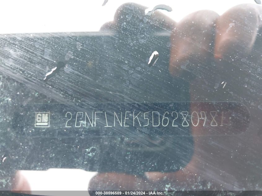 2013 CHEVROLET EQUINOX 2LT - 2GNFLNEK5D6280981