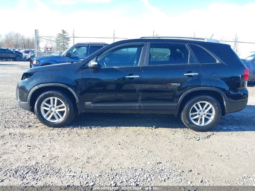 2015 KIA SORENTO LX - 5XYKTDA69FG651074
