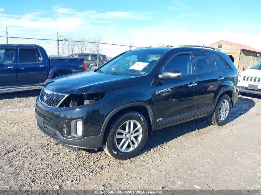2015 KIA SORENTO LX - 5XYKTDA69FG651074