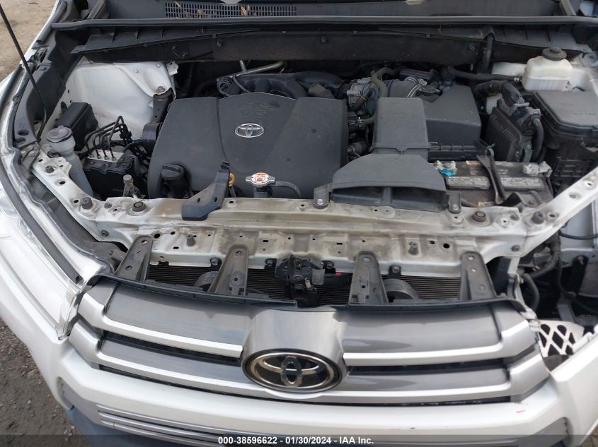 2019 TOYOTA HIGHLANDER LE - 5TDBZRFH0KS995864