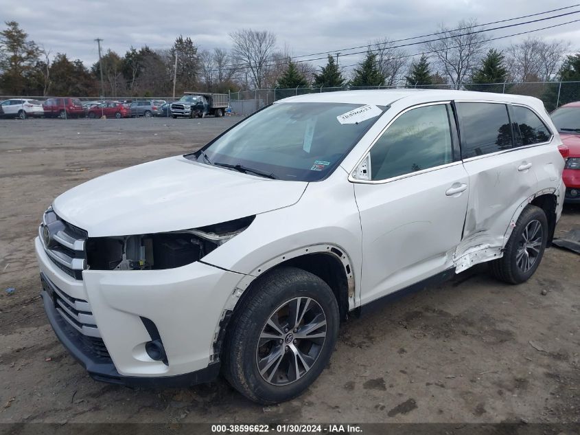 2019 TOYOTA HIGHLANDER LE - 5TDBZRFH0KS995864