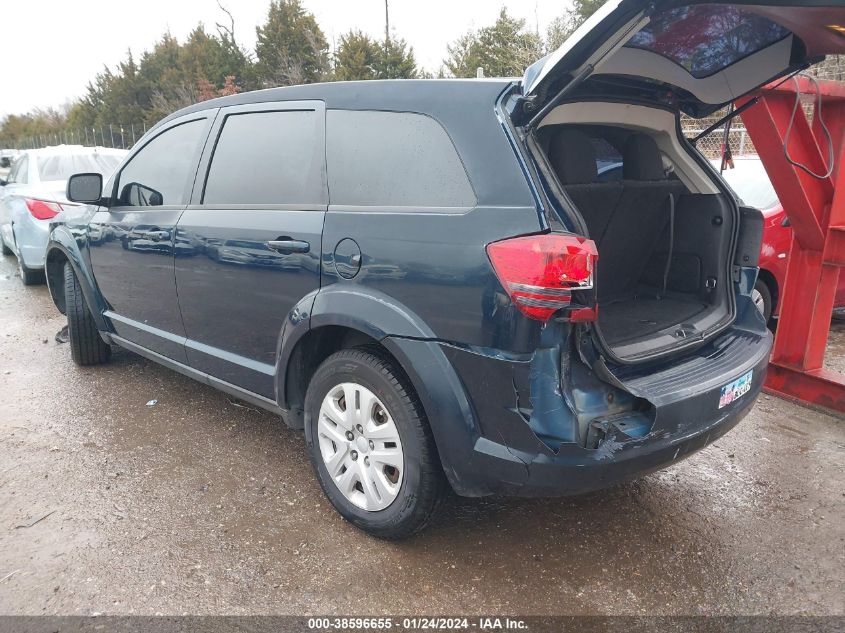 2013 DODGE JOURNEY SE - 3C4PDCABXDT679496