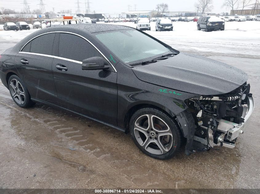 2018 MERCEDES-BENZ CLA 250 250 4MATIC - WDDSJ4GB4JN554981