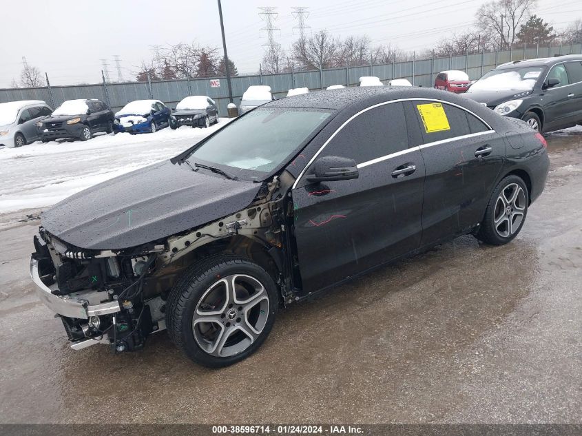 2018 MERCEDES-BENZ CLA 250 250 4MATIC - WDDSJ4GB4JN554981