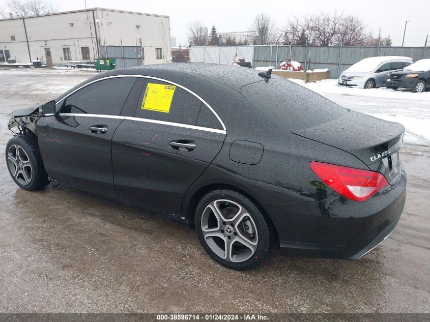 2018 MERCEDES-BENZ CLA 250 250 4MATIC - WDDSJ4GB4JN554981