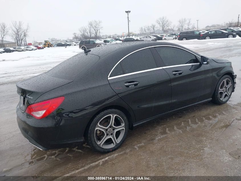 2018 MERCEDES-BENZ CLA 250 250 4MATIC - WDDSJ4GB4JN554981