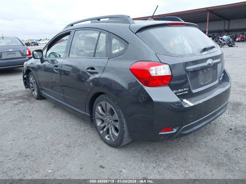 2014 SUBARU IMPREZA 2.0I SPORT LIMITED - JF1GPAR66E8253541