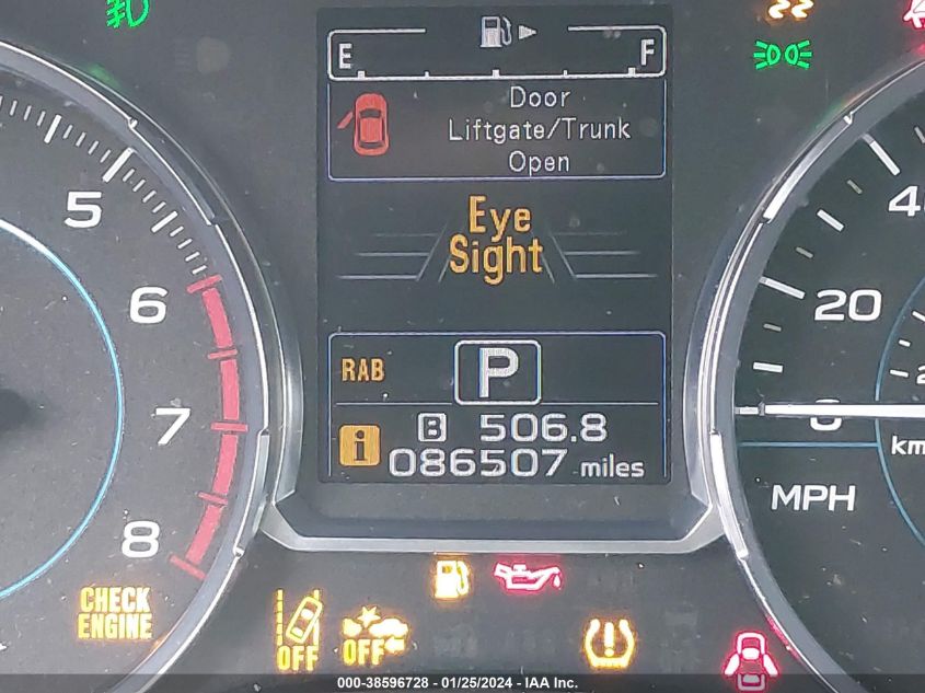 2017 SUBARU FORESTER 2.5I TOURING - JF2SJAWC4HH557960