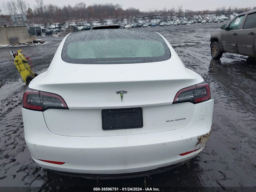 2021 TESLA MODEL 3 LONG RANGE DUAL MOTOR ALL-WHEEL DRIVE - 5YJ3E1EB7MF094903