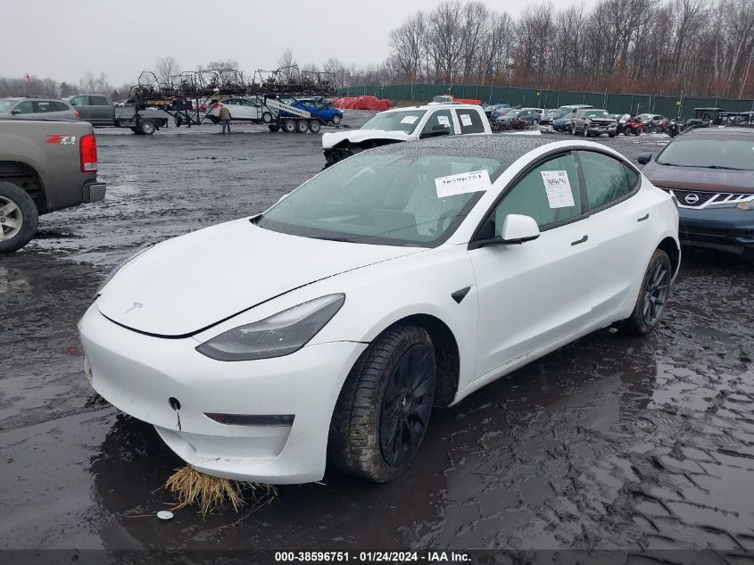 2021 TESLA MODEL 3 LONG RANGE DUAL MOTOR ALL-WHEEL DRIVE - 5YJ3E1EB7MF094903