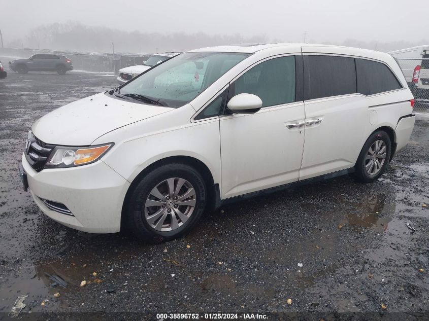2015 HONDA ODYSSEY EX-L - 5FNRL5H61FB114913