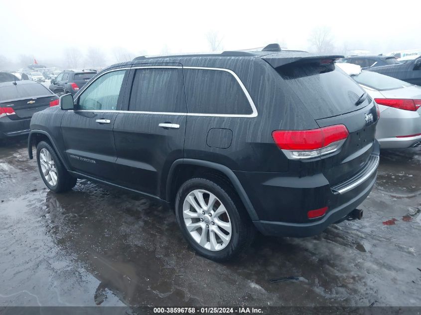 2017 JEEP GRAND CHEROKEE LIMITED - 1C4RJEBG9HC626376