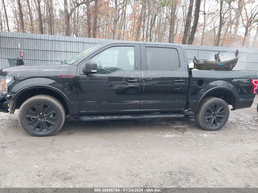 2019 FORD F-150 XLT - 1FTEW1E43KFA27263