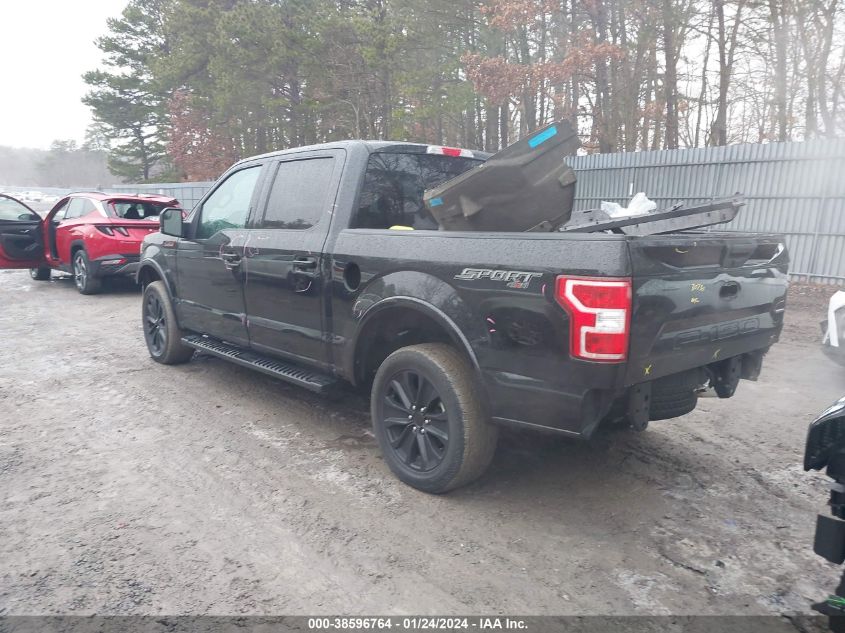 2019 FORD F-150 XLT - 1FTEW1E43KFA27263