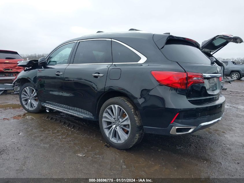 2017 ACURA MDX TECHNOLOGY PKG - 5J8YD4H52HL004271