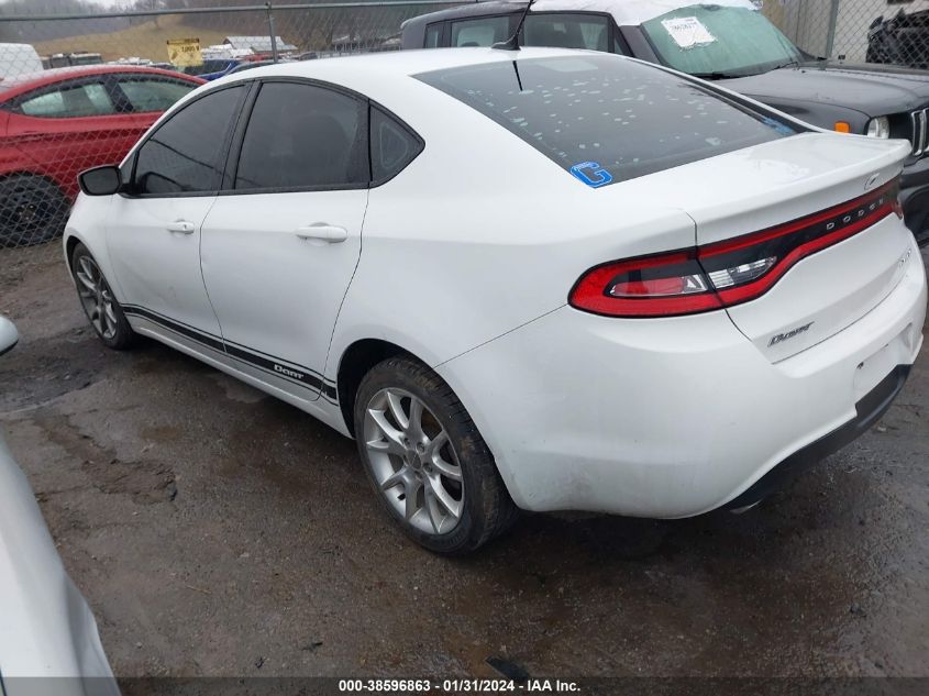 2015 DODGE DART SXT - 1C3CDFBB9FD119223