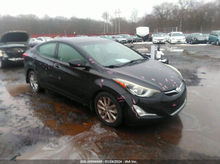 2016 HYUNDAI ELANTRA SE - 5NPDH4AE1GH653543