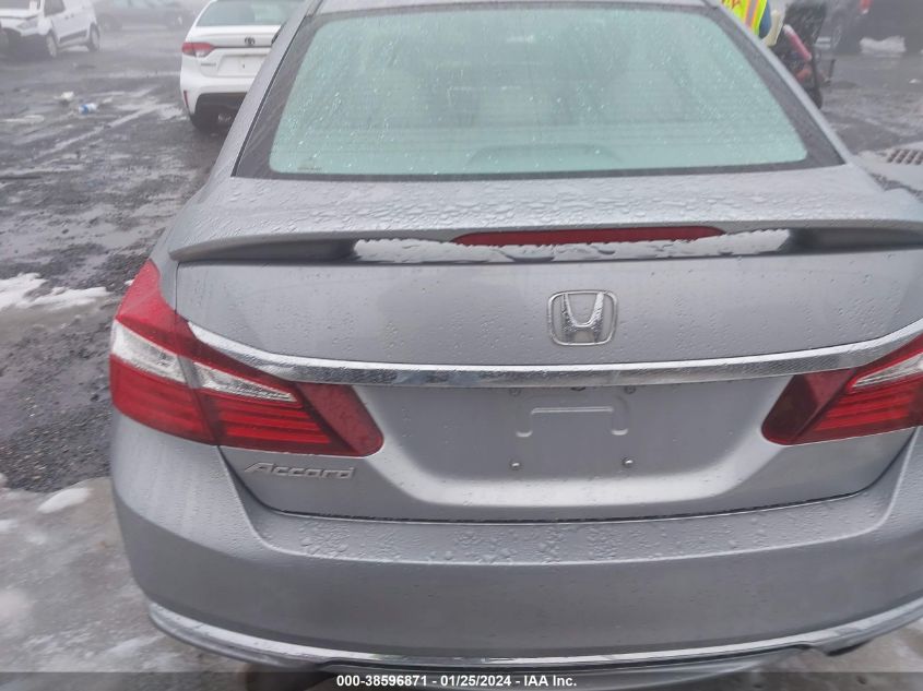 2017 HONDA ACCORD EXL - 1HGCR2F80HA076014