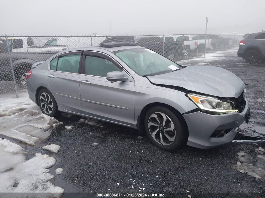2017 HONDA ACCORD EXL - 1HGCR2F80HA076014