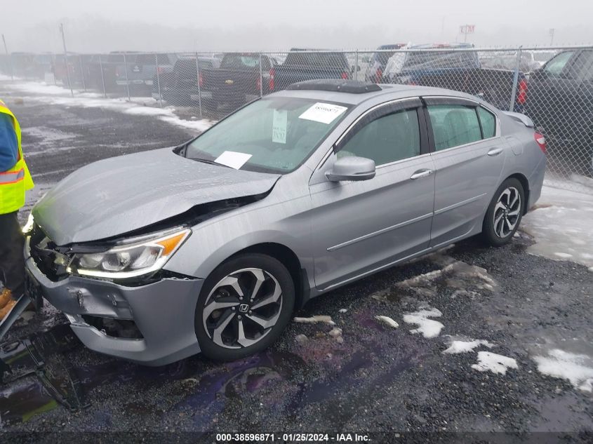 2017 HONDA ACCORD EXL - 1HGCR2F80HA076014