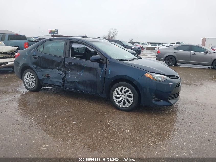 2019 TOYOTA COROLLA LE - 2T1BURHE8KC206757