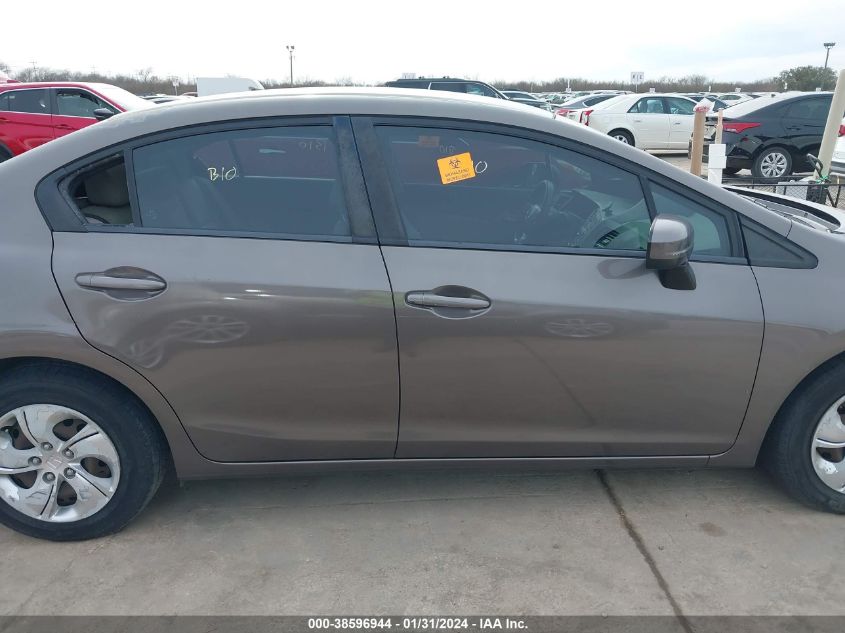 2014 HONDA CIVIC LX - 2HGFB2F54EH515655