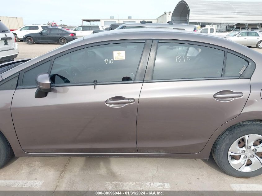 2014 HONDA CIVIC LX - 2HGFB2F54EH515655