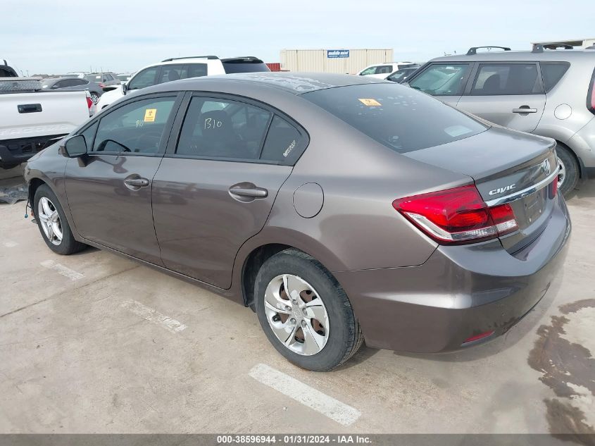 2014 HONDA CIVIC LX - 2HGFB2F54EH515655
