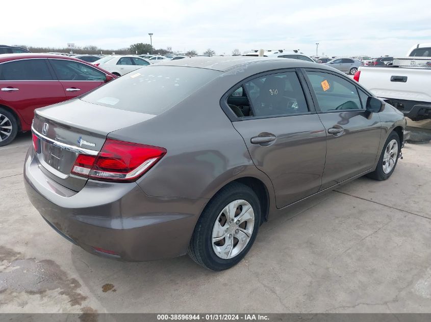 2014 HONDA CIVIC LX - 2HGFB2F54EH515655