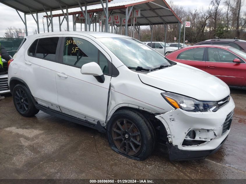 2018 CHEVROLET TRAX LS - KL7CJKSBXJB584432